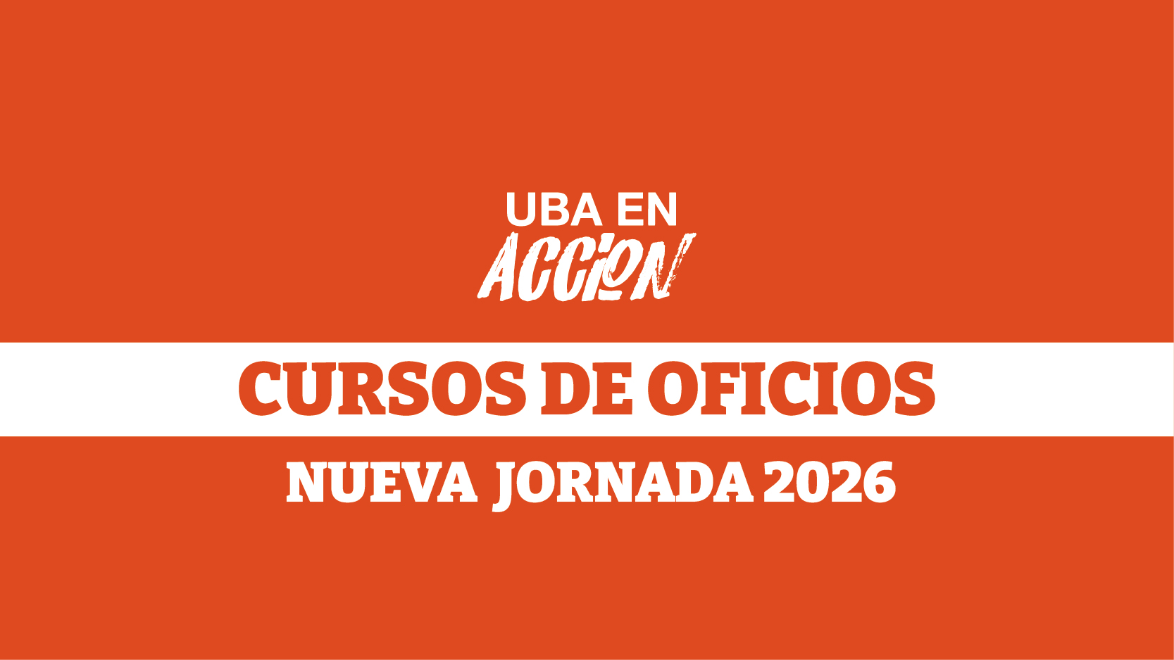 NUEVA JORNADA DE CURSOS